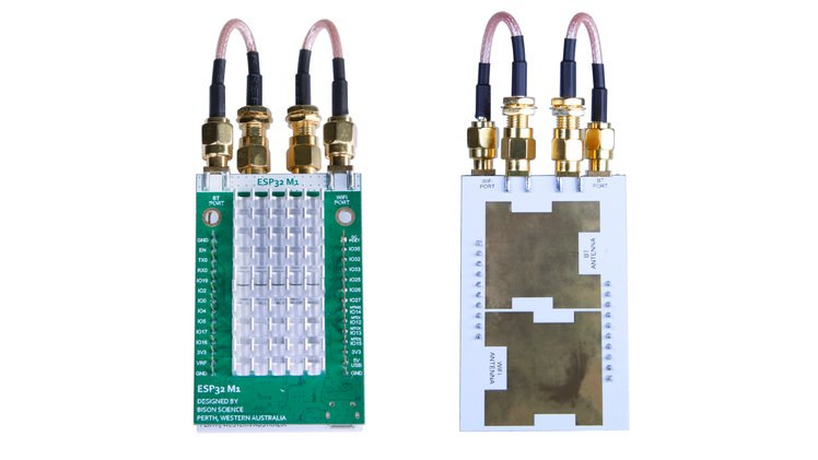 ESP32-A1 planar antenna