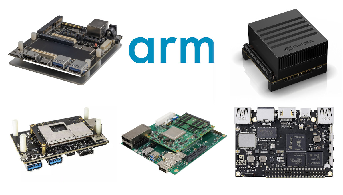 SBC de Arm más potentes o kits de desarrollo en 2021