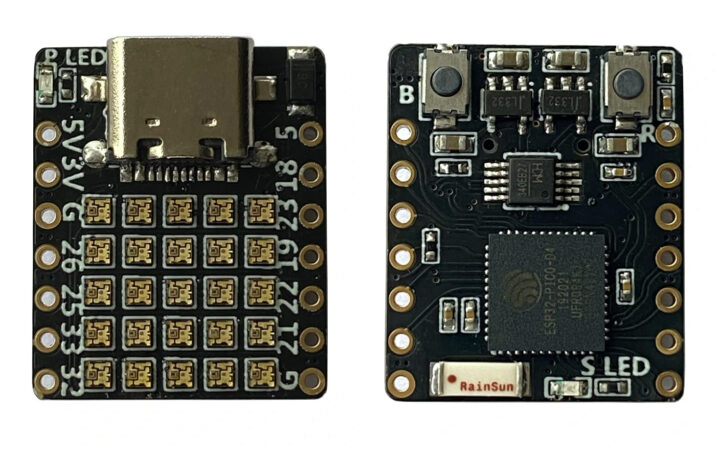 ESP32-PICO-D4 RGB LED matrix board