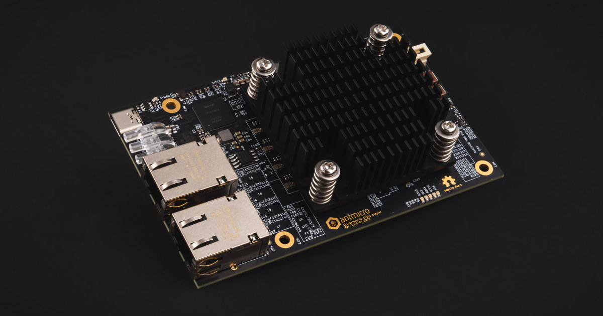 Adaptador Thunderbolt a 10GbE de Antmicro