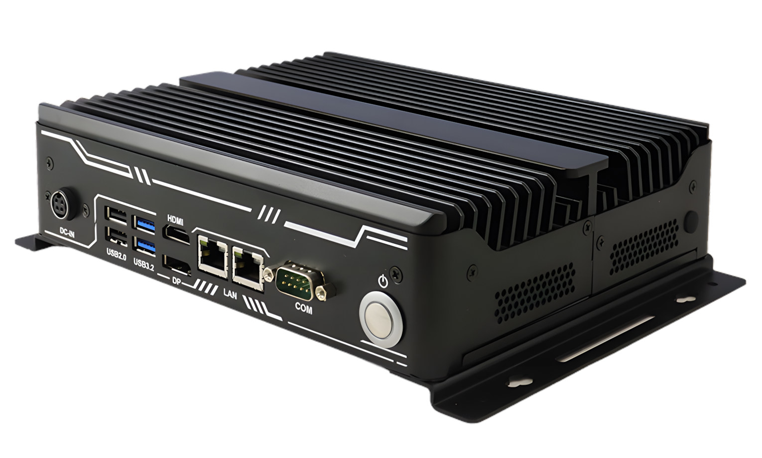 Computador de IA de borde sin ventilador AMD Ryzen Embedded 8840U/8640U
