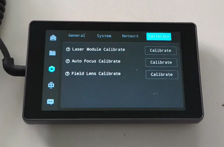 Calibración del Creality Falcon T1