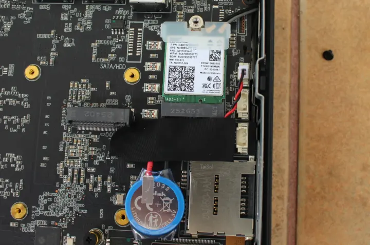 M&oacute;dulo inal&aacute;mbrico Intel BE200