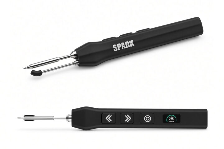 Soldador Spark Solder con alimentación USB-C