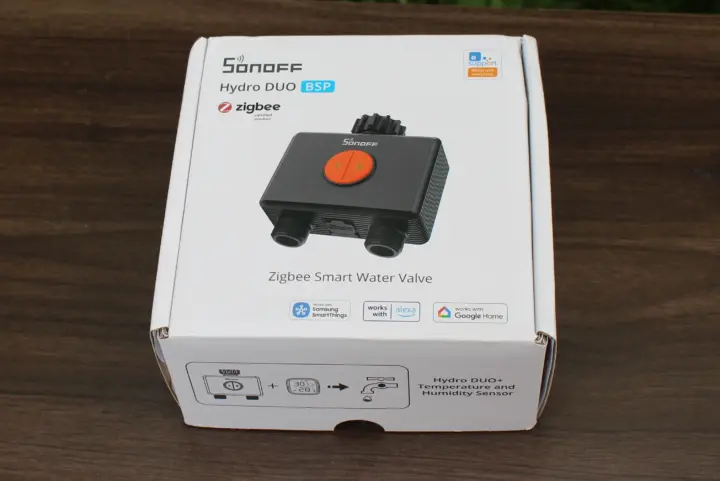 Caja del SONOFF Hydro DUO
