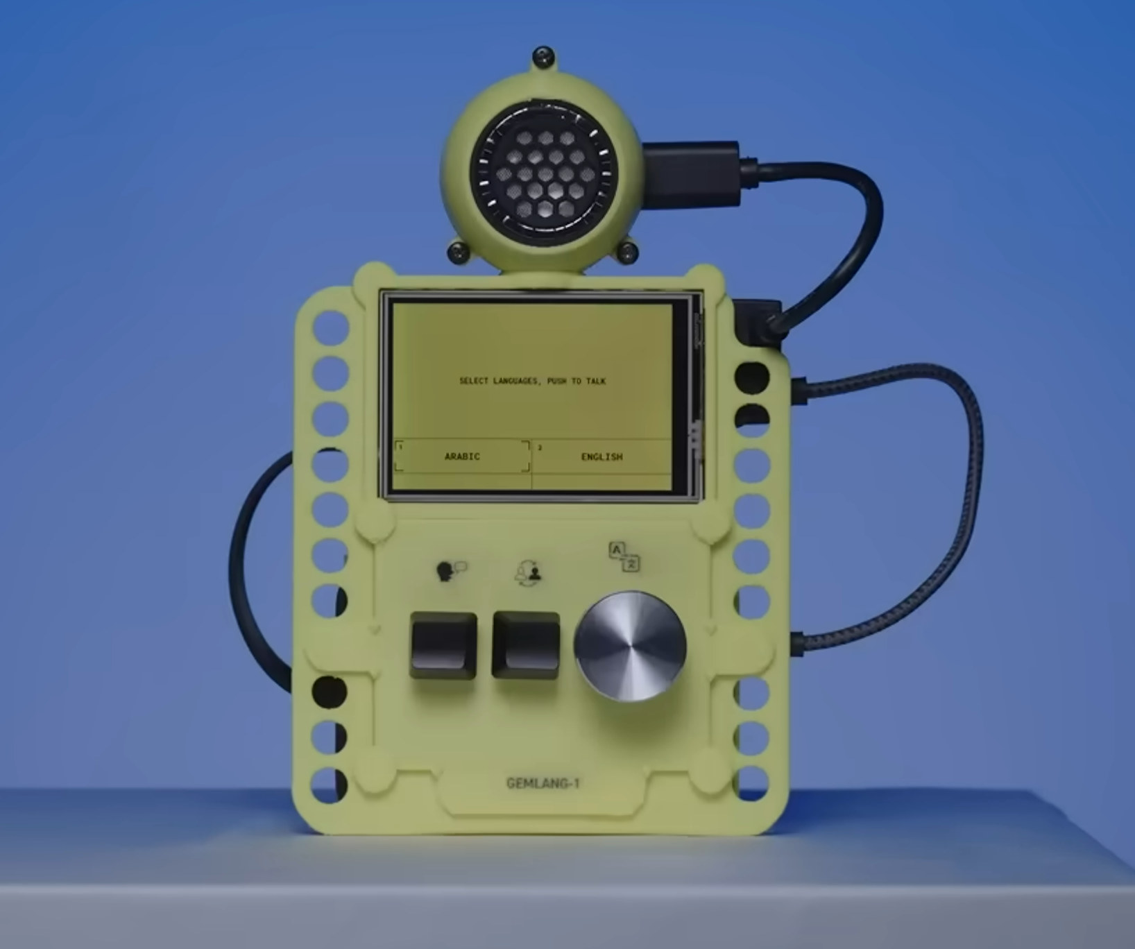 Traductor Gemma: intérprete multilingüe local para Raspberry Pi 5