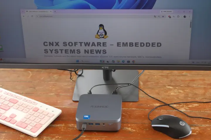 ACEMAGIC Kron Mini K5 (Intel Core 3 304) probado con Windows 11 Pro