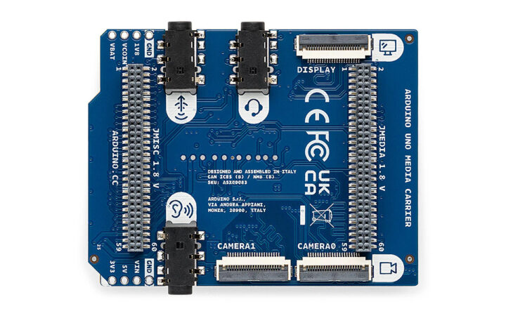 Placa Arduino UNO Media Carrier