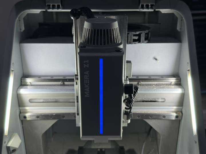 Cabezal de husillo de 150 W de la Makera Z1