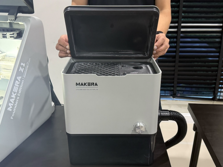 Compartimento del filtro del Makera Cyclone Dust Collector Lite