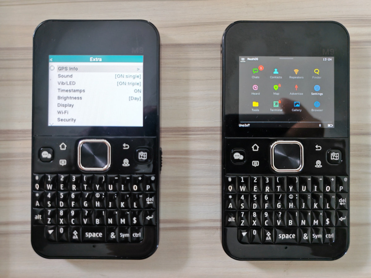 Análisis del Elecrow ThinkNode M9 con firmware MeshCore