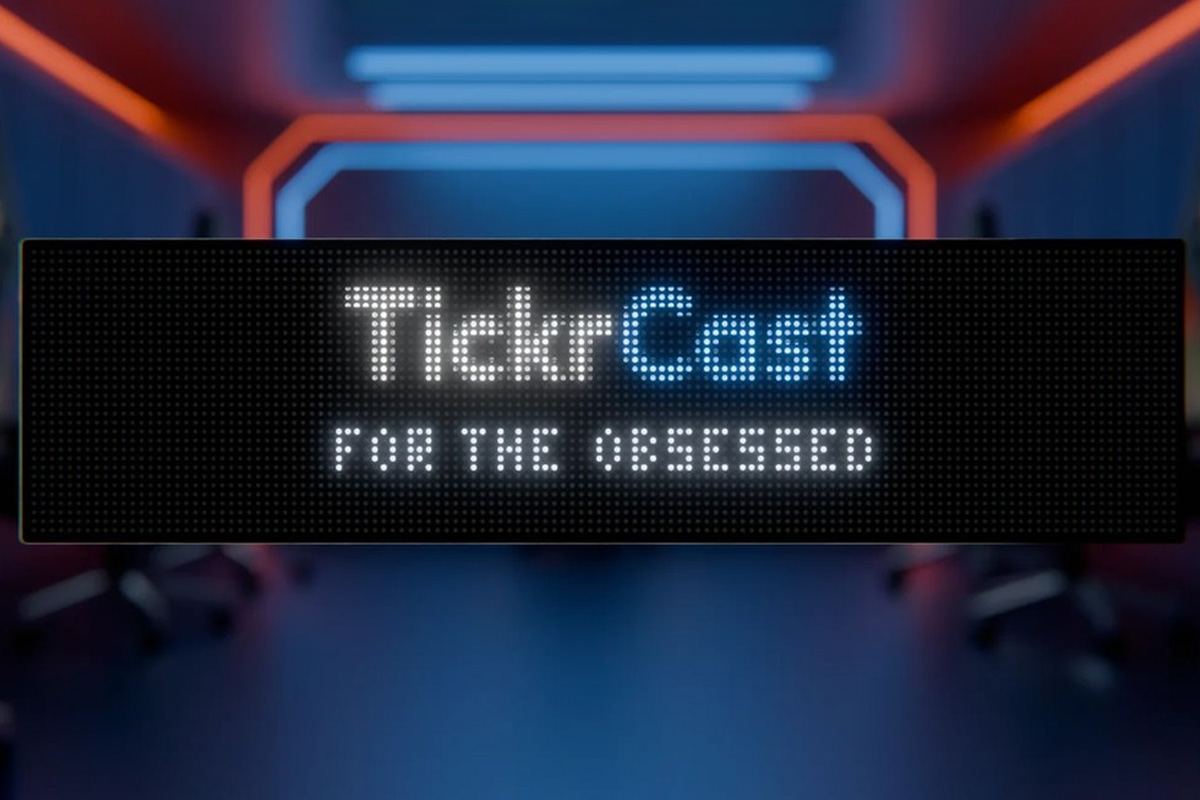 TickrCast, pantalla LED ticker HUB75 expandible basada en ESP32-S3