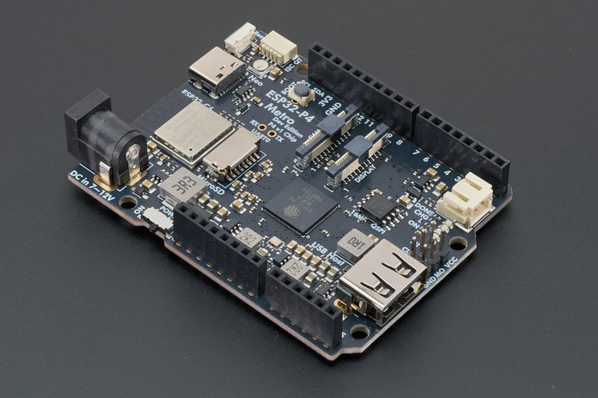 Adafruit Metro ESP32-P4 Hydra con 16 MB de PSRAM, chipset v1