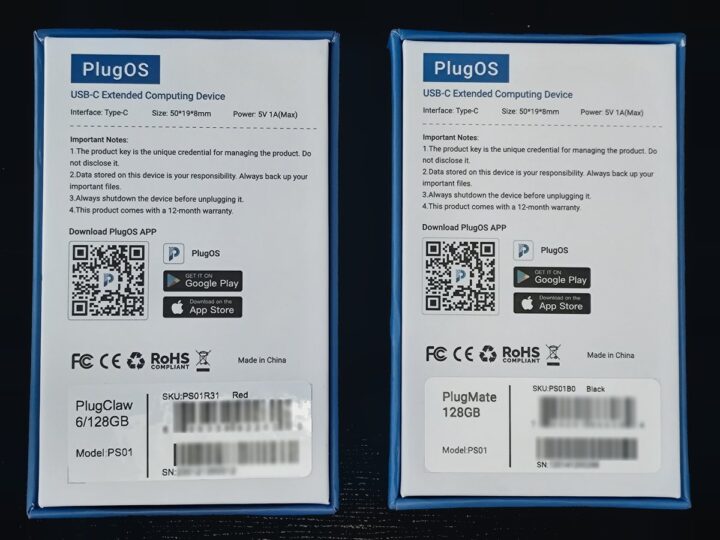 Etiquetas de especificaciones