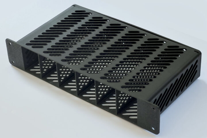 Rack de 1U impreso en 3D para placas portadoras Xerxes Pi