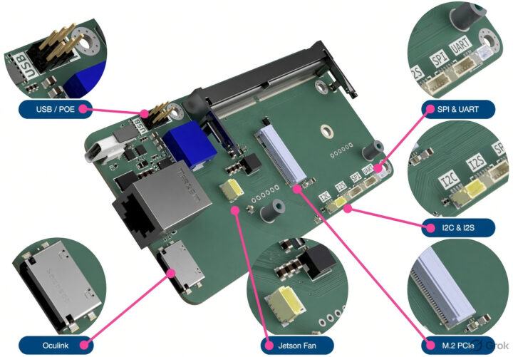 Xerxes Nano (placa Jetson más ancha)